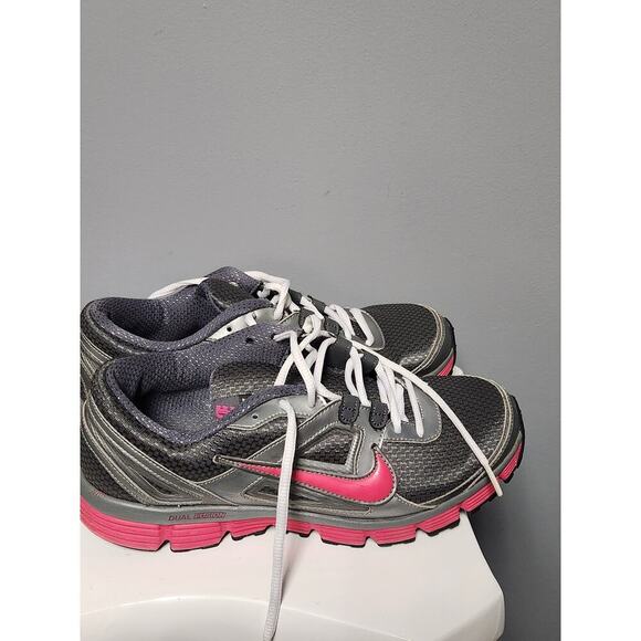 Nike Dual Fusion ST Grey and Pink 9.5 Women's - Picture 4 of 7